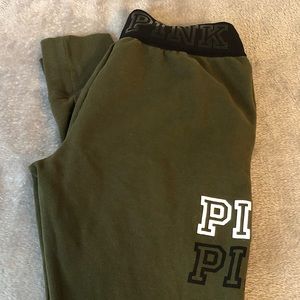 Olive Green VS PINK Joggers